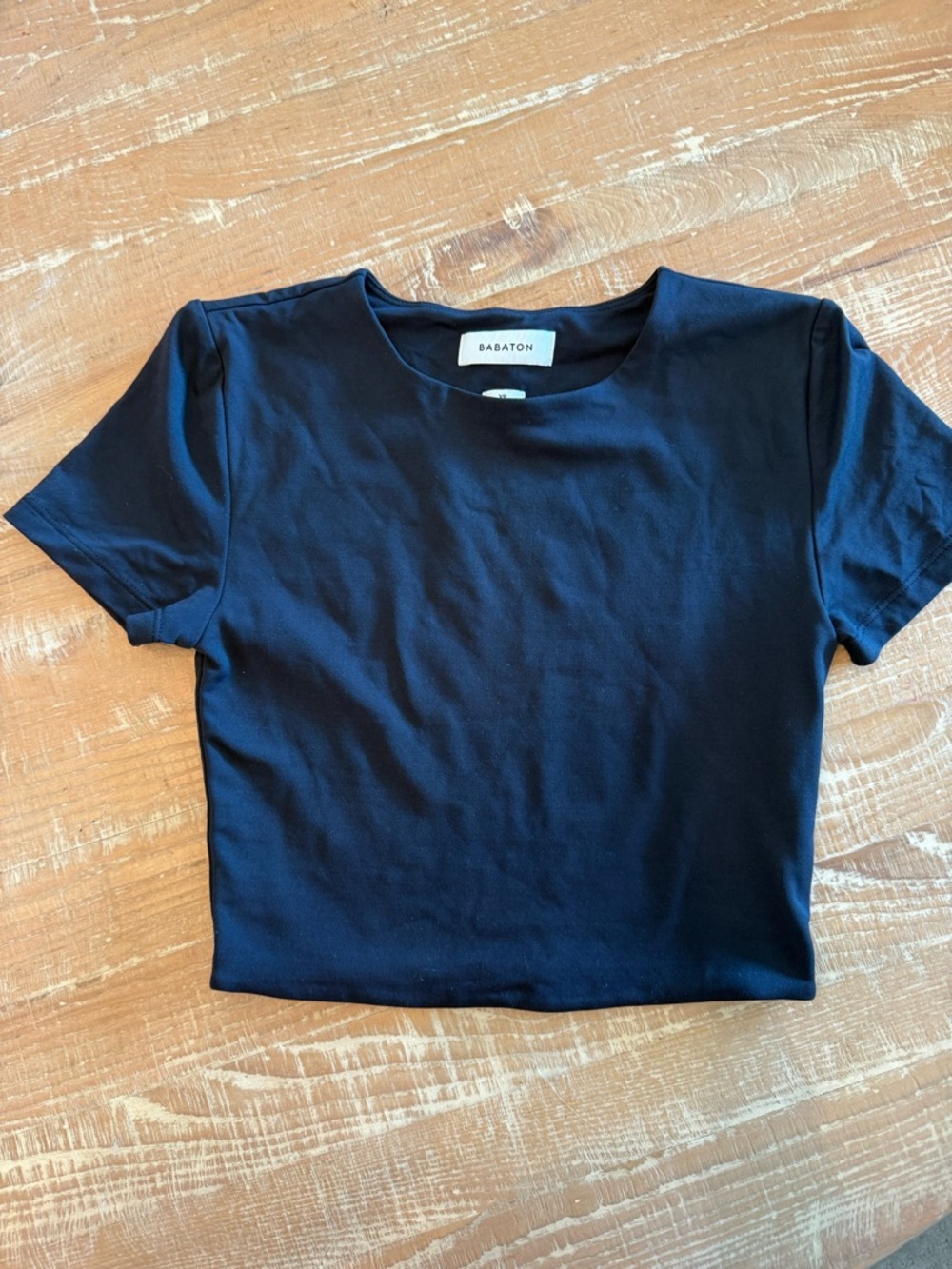 Babaton Black Crop Top